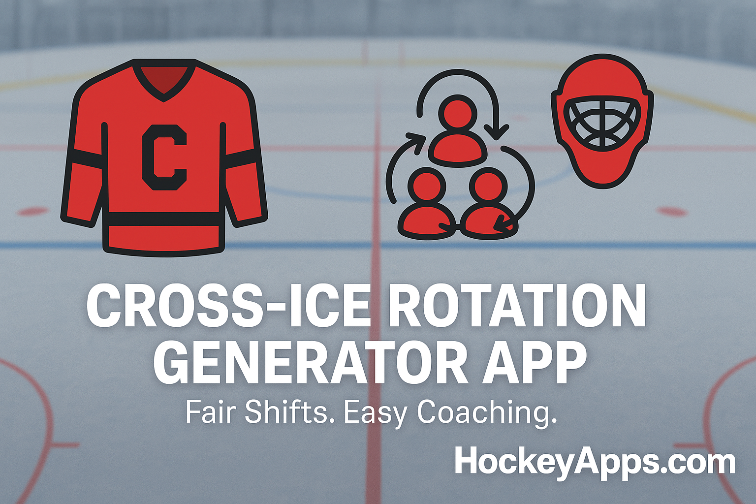 Cross ice rotation generator app.